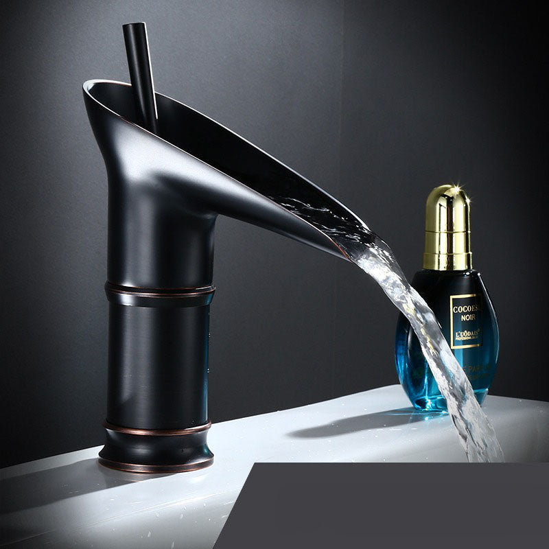 Olvoria | Antique Waterfall Bathroom Faucet