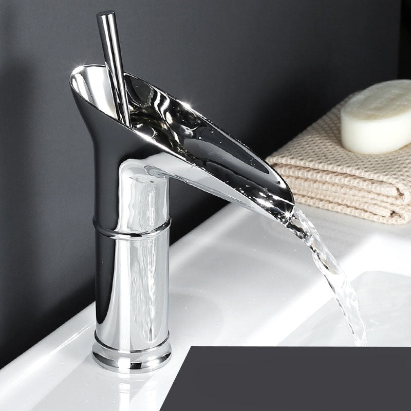 Olvoria | Antique Waterfall Bathroom Faucet