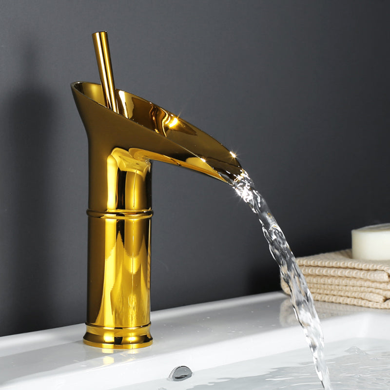 Olvoria | Antique Waterfall Bathroom Faucet