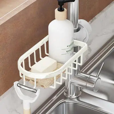 Olvoria | AquaGrip Shower Shelf – Practical, Rust-Free and Space-Saving