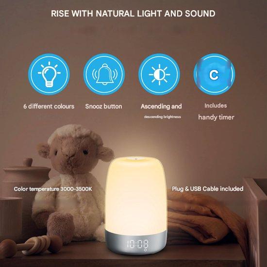Olvoria | Aurora Wake-Up Light with Natural Sounds