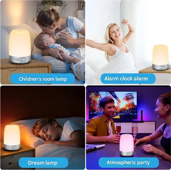 Olvoria | Aurora Wake-Up Light with Natural Sounds