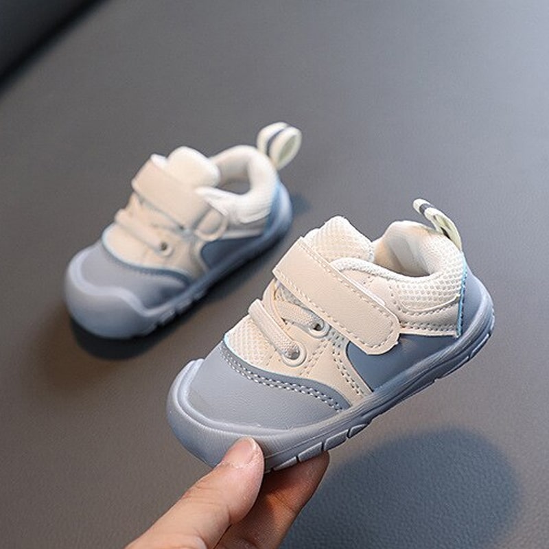 Olvoria | Baby Barefoot Sneakers with Velcro and Flexible Sole