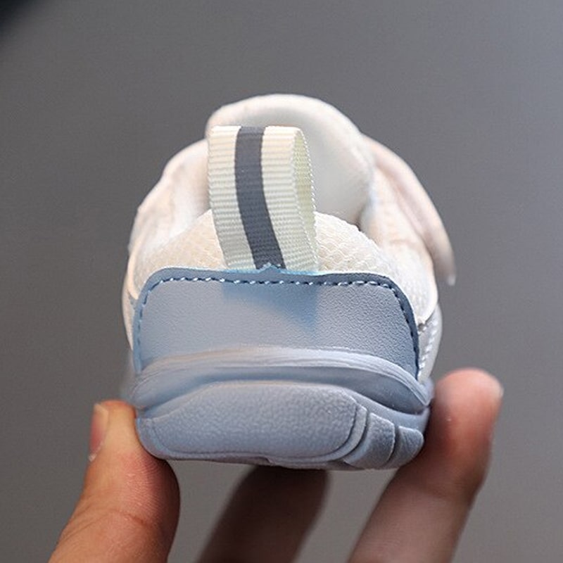 Olvoria | Baby Barefoot Sneakers with Velcro and Flexible Sole