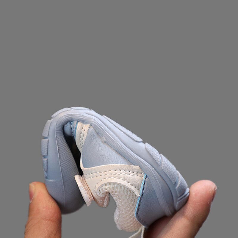 Olvoria | Baby Barefoot Sneakers with Velcro and Flexible Sole