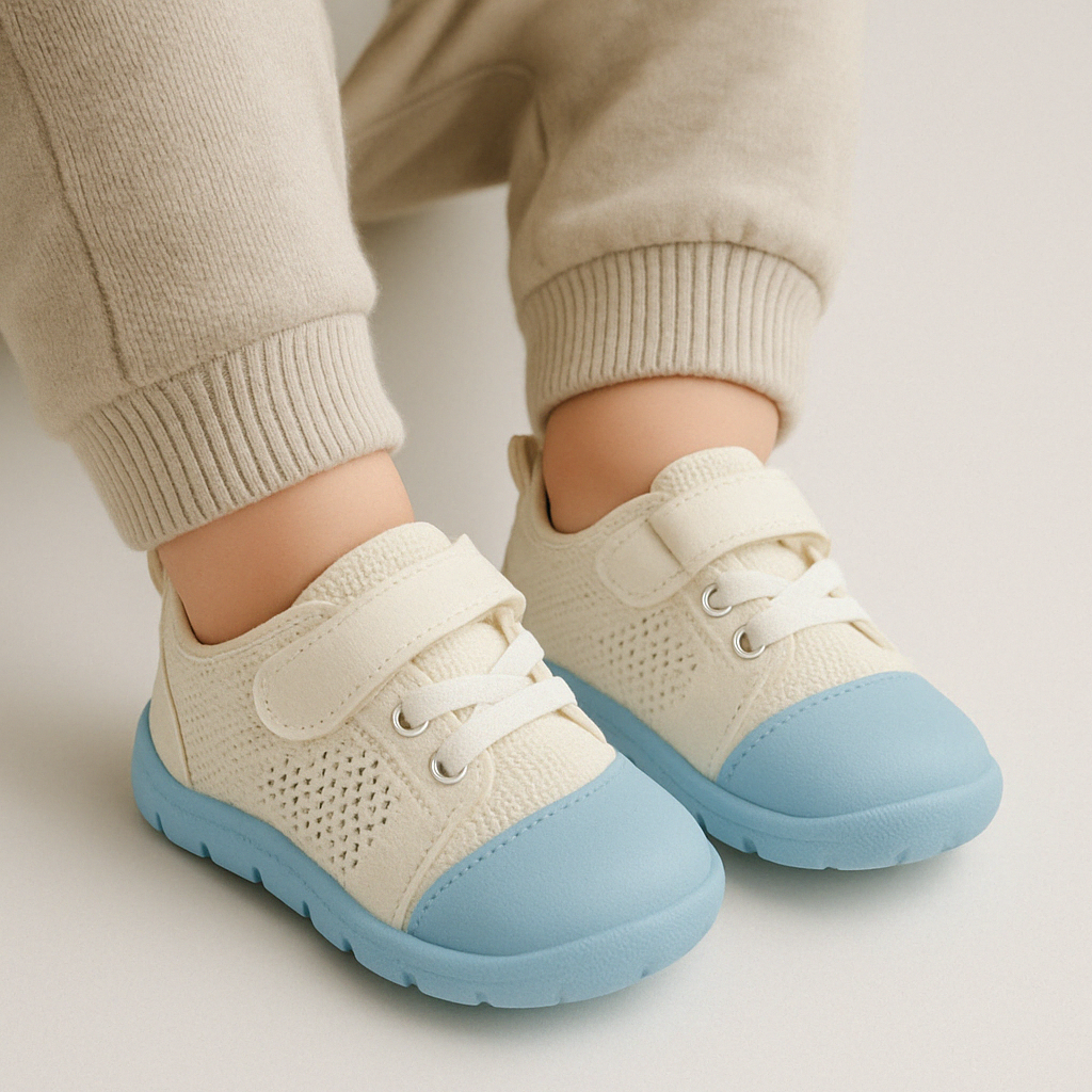 Olvoria | Barefoot Baby Shoes with Velcro