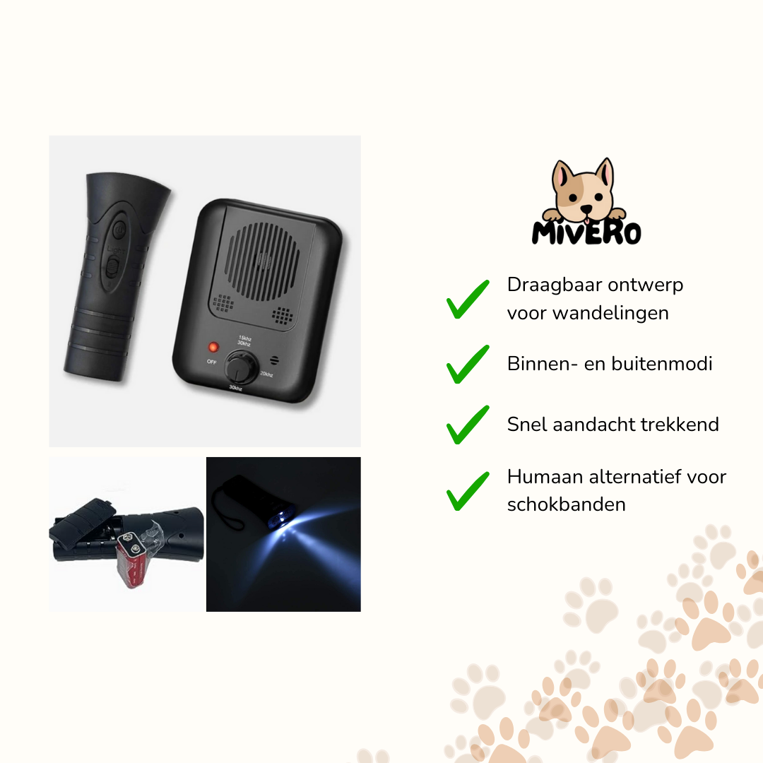 Olvoria | BarkShield - Ultrasonic Anti-Bark Device