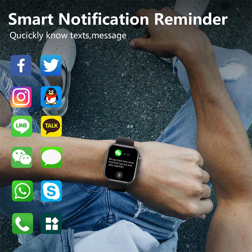 Olvoria | Blood Glucose Blood Pressure Blood Oxygen Sleep Monitor Waterproof Smartwatch