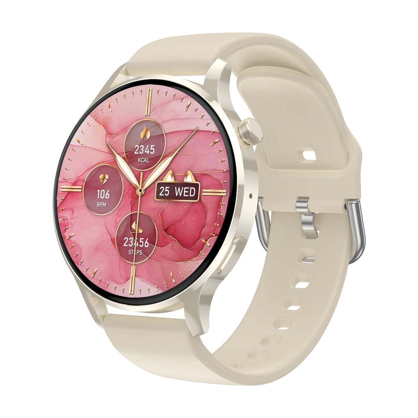 Olvoria | Blood Glucose Blood Pressure Blood Oxygen Sleep Monitor Waterproof Smartwatch