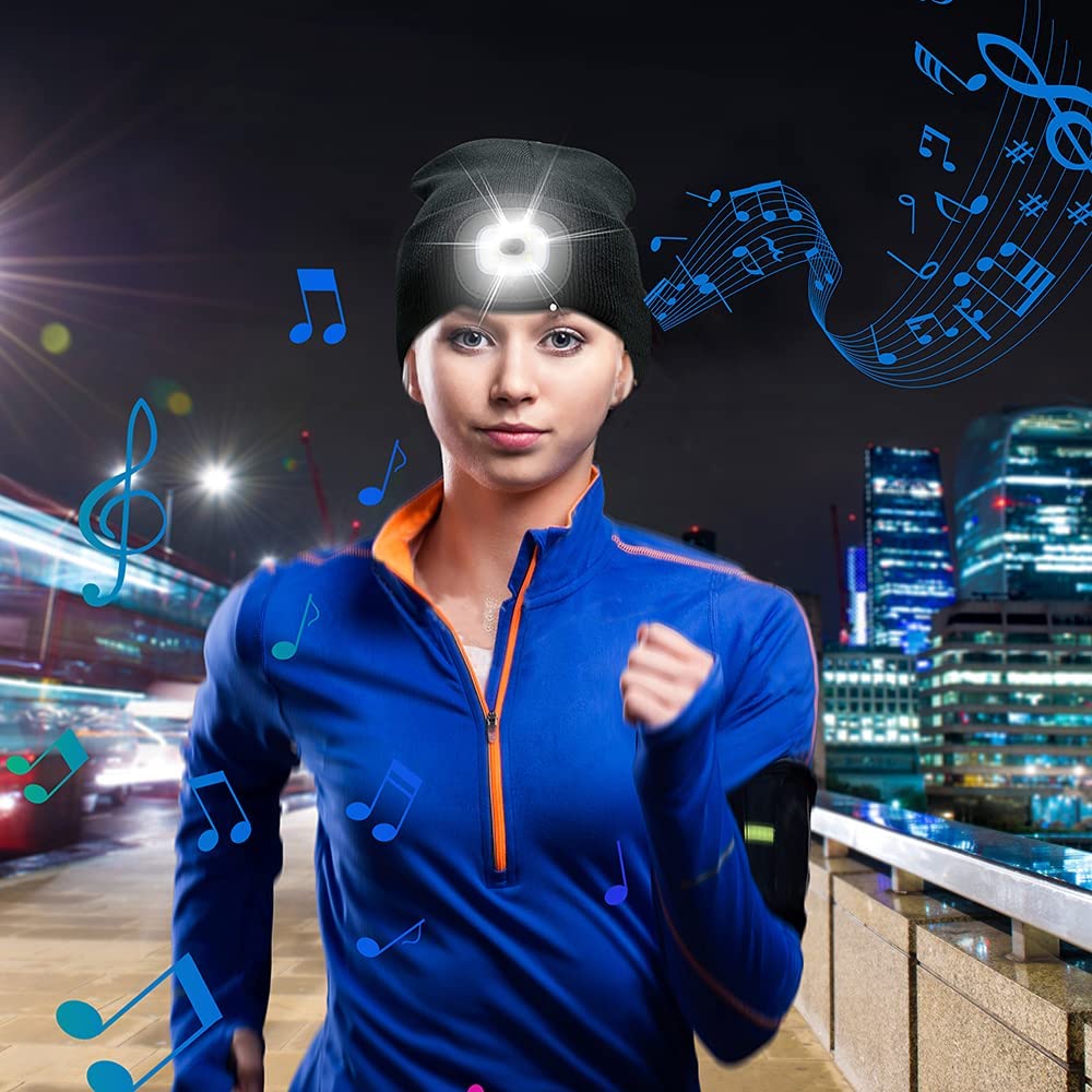 Olvoria | Bluetooth Beanie Hat Light Wireless Headphones