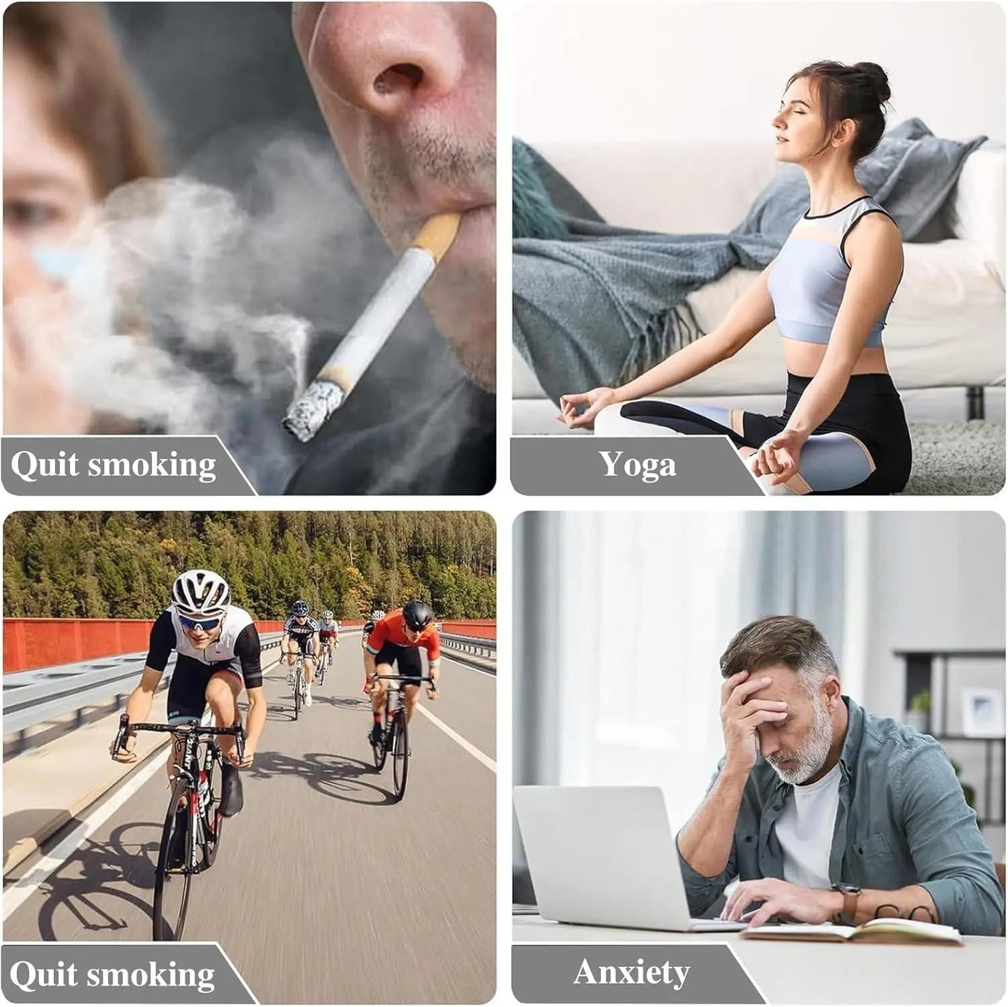 Olvoria | Breathing chain made of stainless steel – For quitting smoking & stress relief