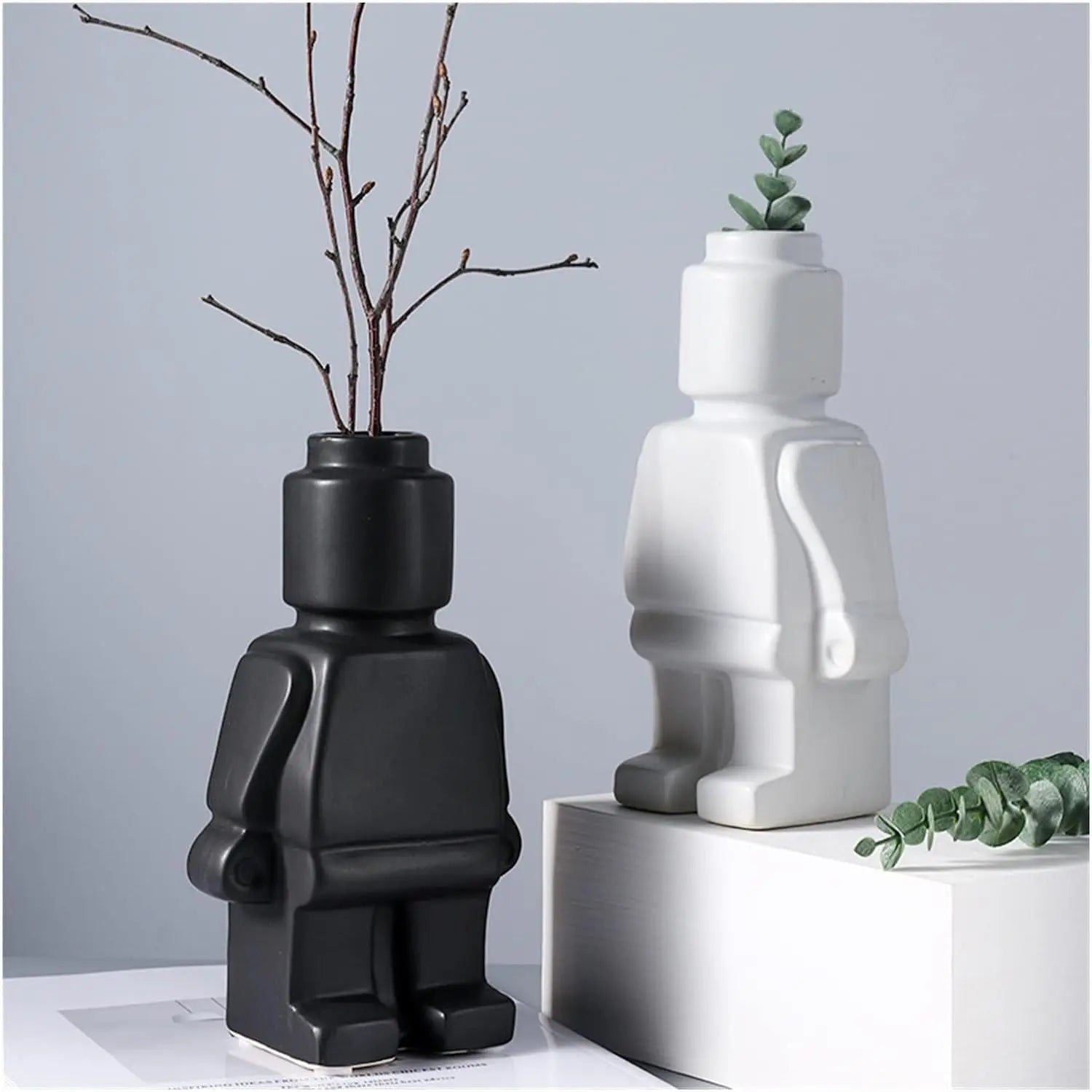 Olvoria | Brick Flower Pot | Modern Minimal Design