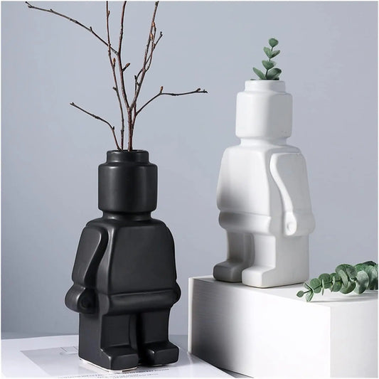 Olvoria | Brick Flower Pot | Modern Minimal Design