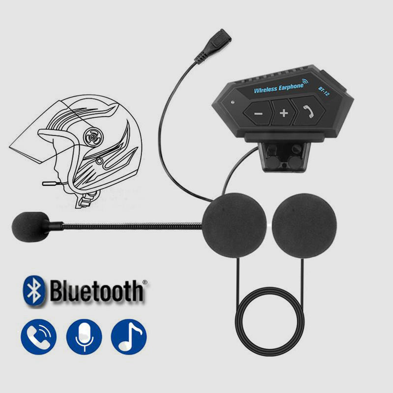 Olvoria | BT12 Motorcycle Helmet Bluetooth Headset