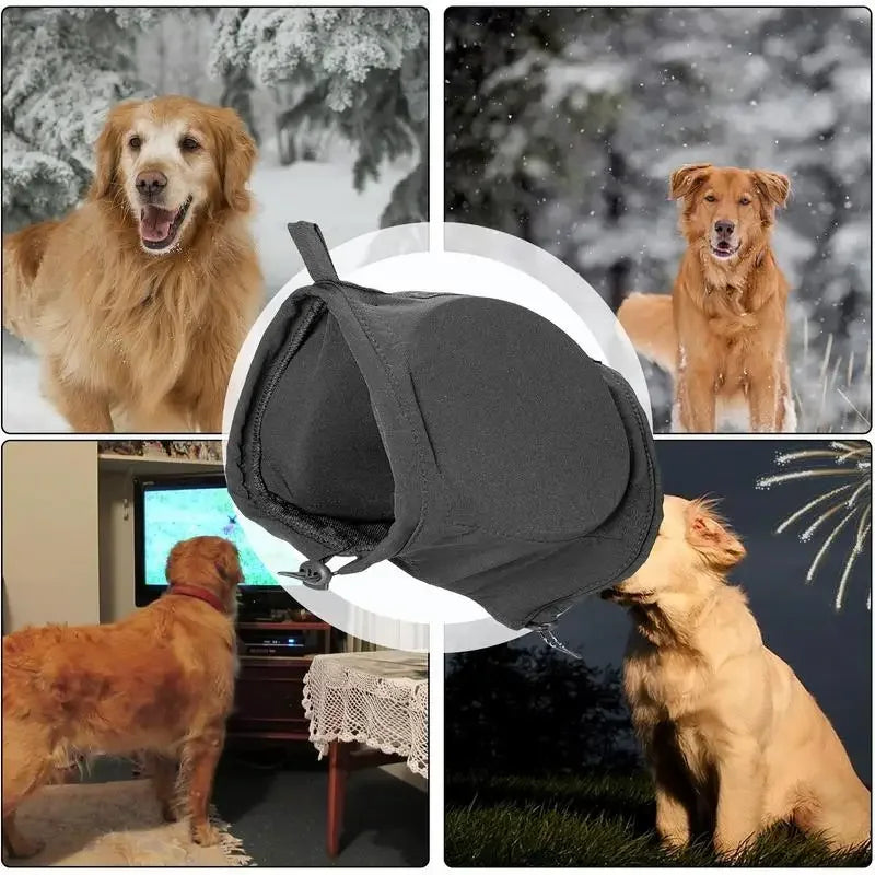 Olvoria | CalmEars | Noise-Reducing Ear Protectors for Dogs – Comfortable Hearing Protection