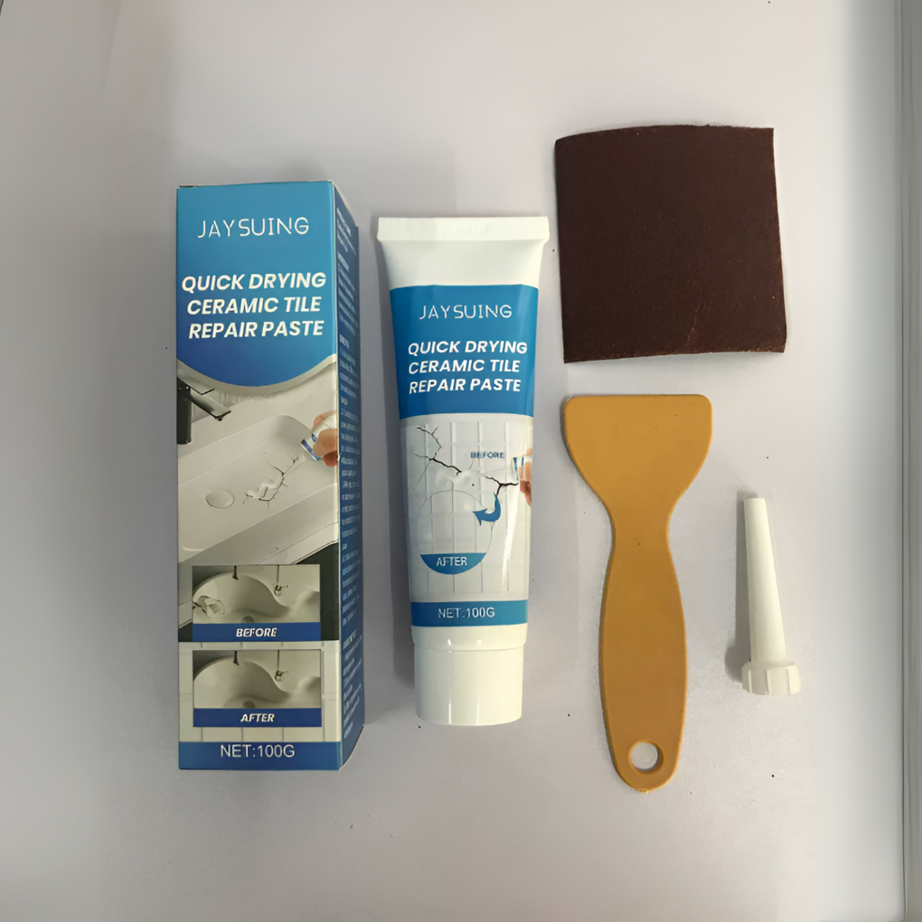 Olvoria | Ceramic Tile Repair Paste for Scratches & Cracks