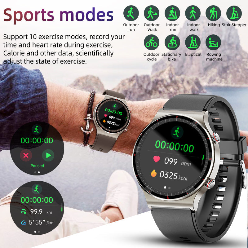 Olvoria | CFDA EKG Blood Oxygen Heart Rate Health Monitoring Smart Watch