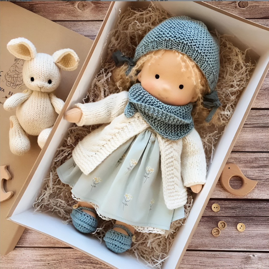 Olvoria | Children's Waldorf Doll, Soft Cuddly Toy