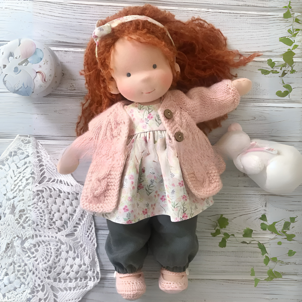 Olvoria | Children's Waldorf Doll, Soft Cuddly Toy