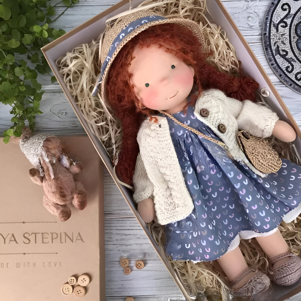 Olvoria | Children's Waldorf Style Cloth Doll