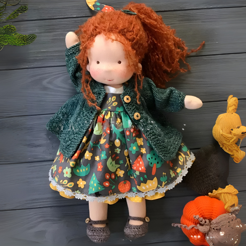 Olvoria | Children's Waldorf Style Cloth Doll