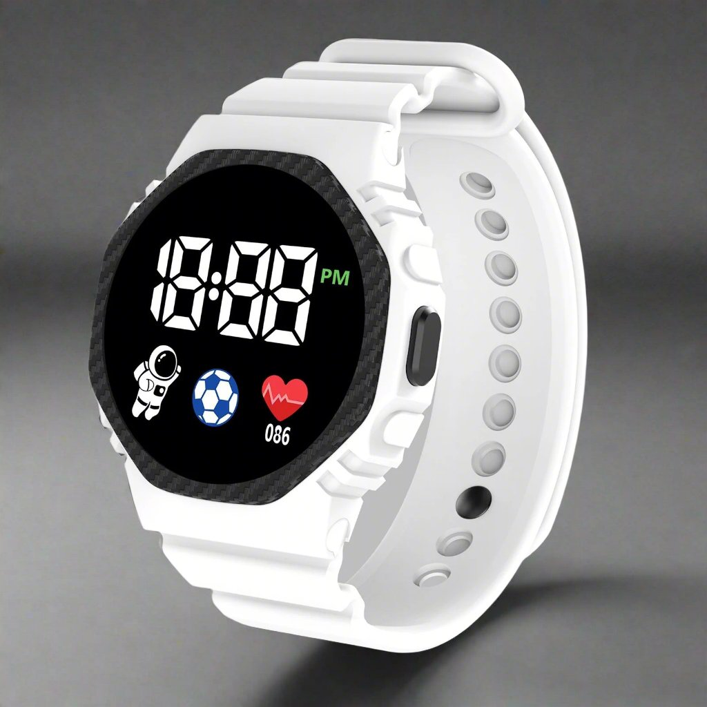 Olvoria | Children's Watch Adventure LED – Waterproof Educational Watch for Children