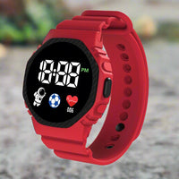 Olvoria | Montre Enfant Aventure LED – Montre Éducative Étanche pour Enfants