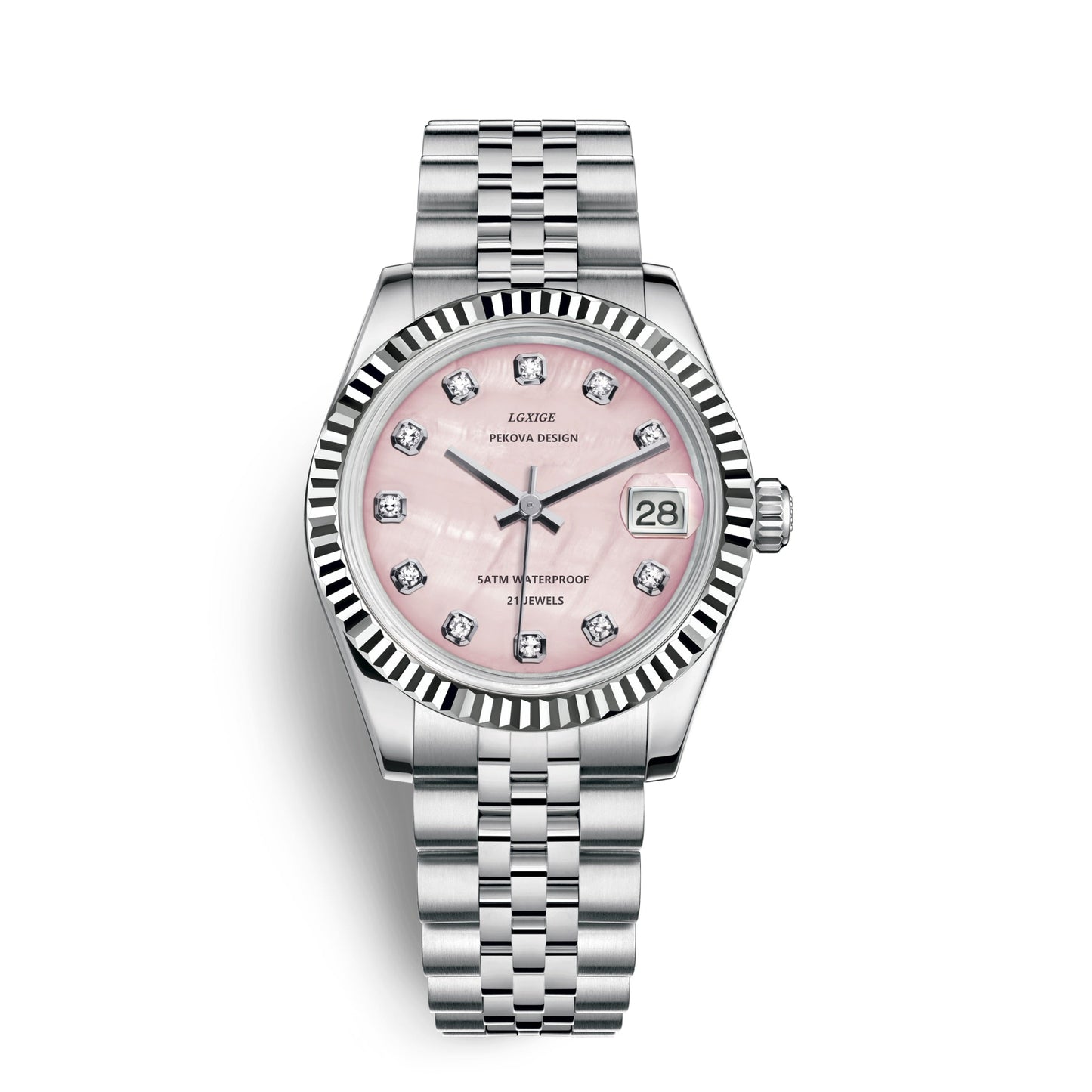 Olvoria | Classic Wristwatch in Stainless Steel No. 296 – Timeless Elegance & Modern Precision