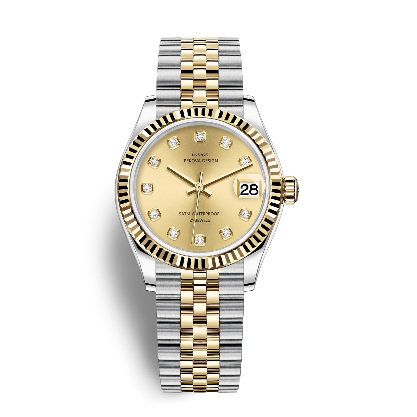 Olvoria | Classic Wristwatch in Stainless Steel No. 296 – Timeless Elegance & Modern Precision