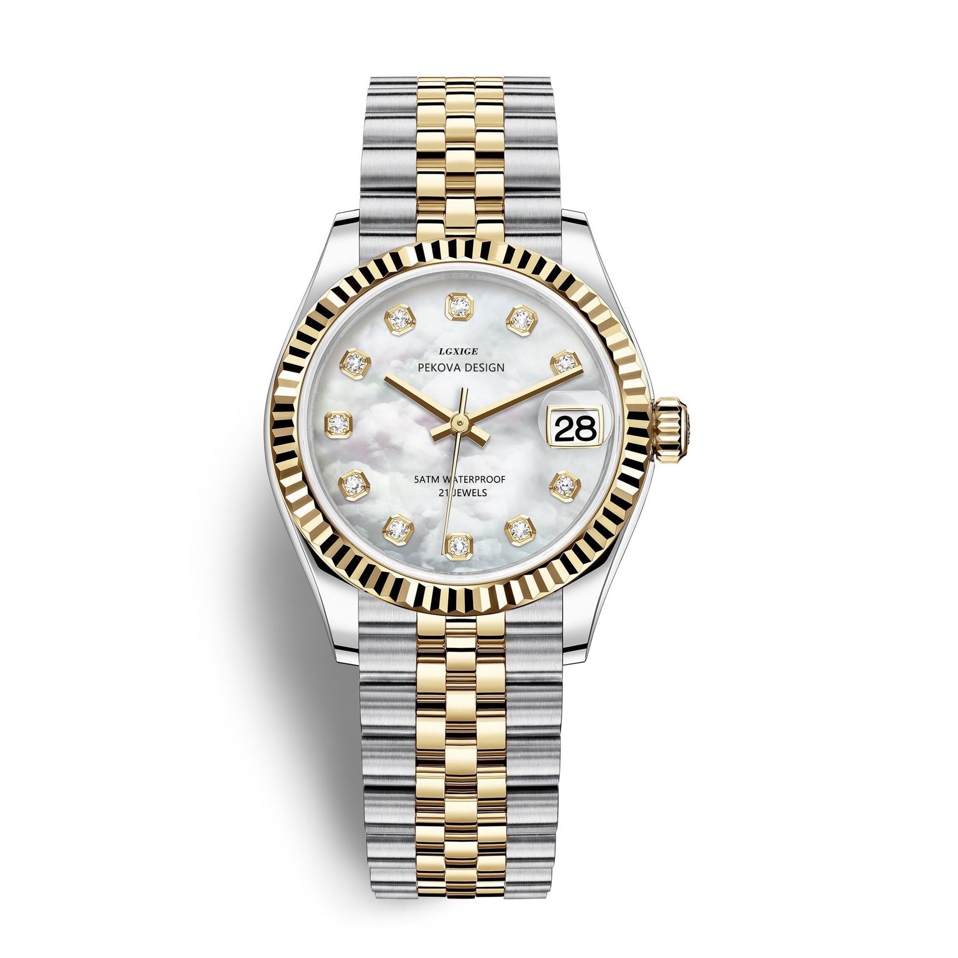 Olvoria | Classic Wristwatch in Stainless Steel No. 296 – Timeless Elegance & Modern Precision
