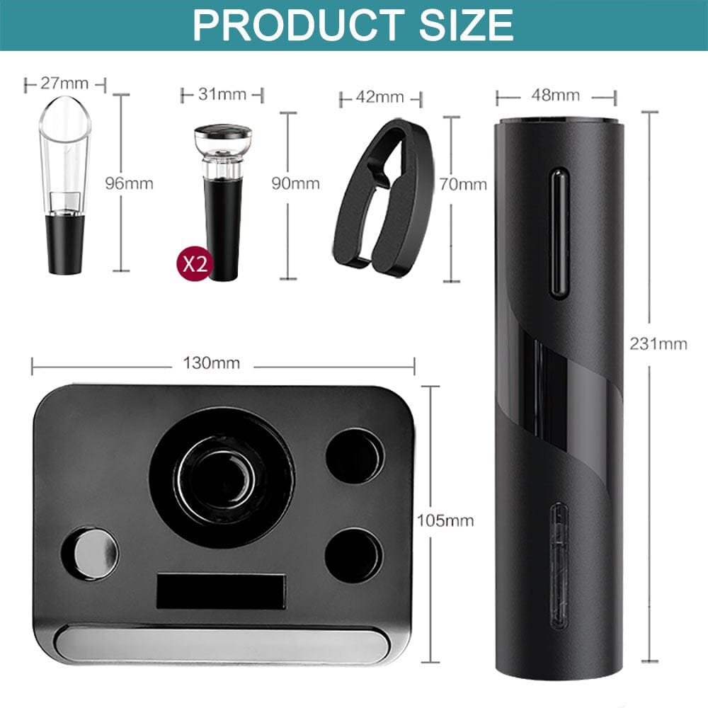 Olvoria |-Click Electric Wine Bottle Opener