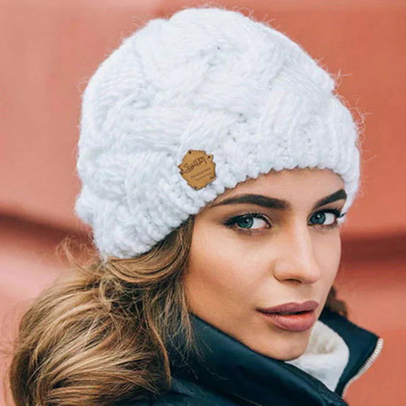Olvoria | Comfortable Knitted Beanie – Soft Wool Blend Winter Hat