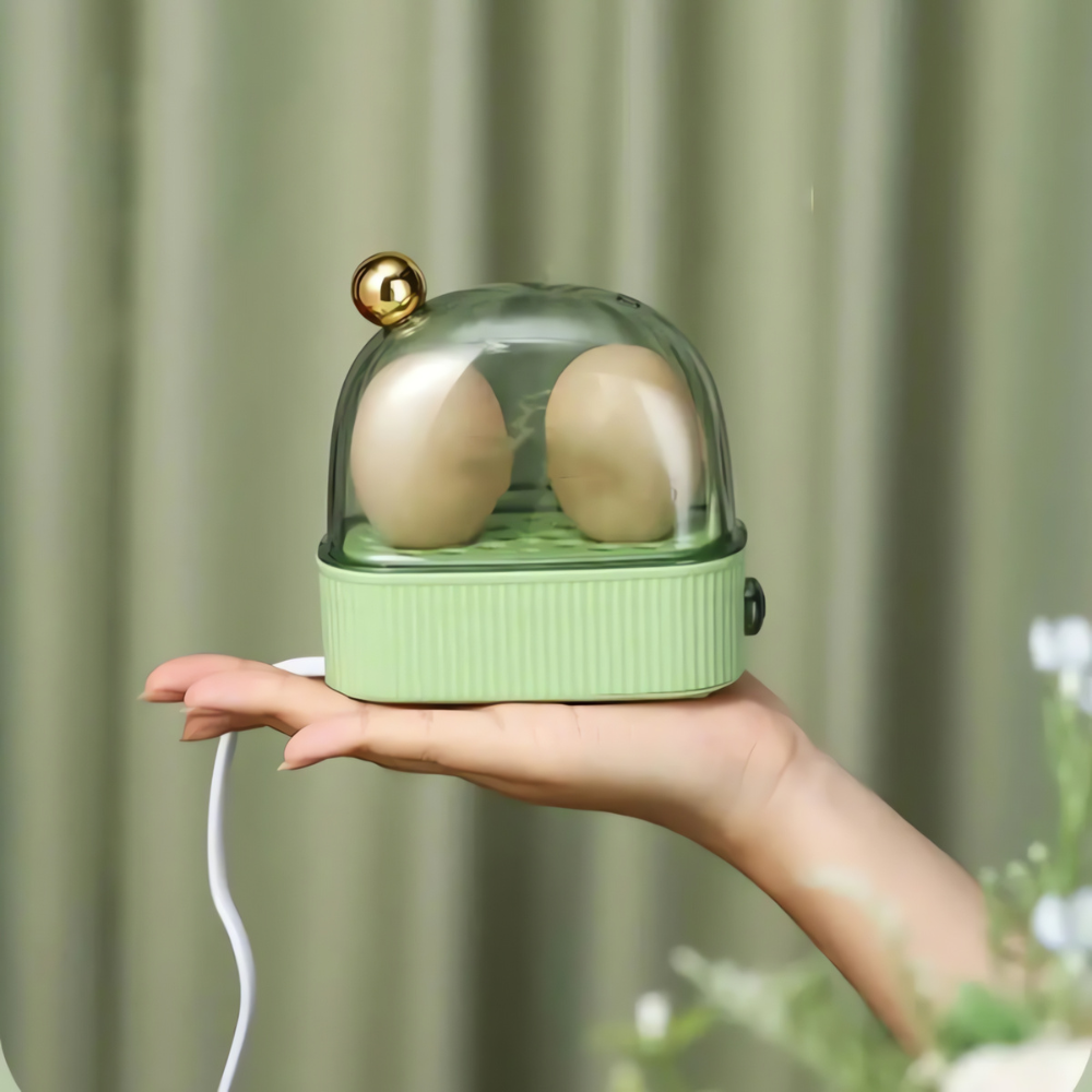 Olvoria | Compact Electric Egg Cooker for Breakfast