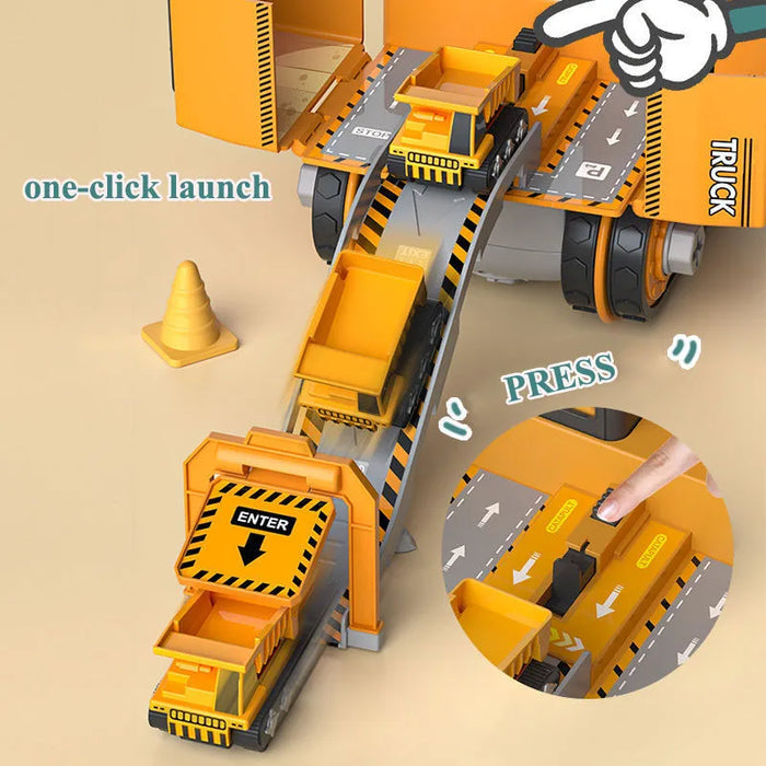 Olvoria | Constructo Build and Play Vehicle Set – Educational Toy for Children (120+ Pieces)
