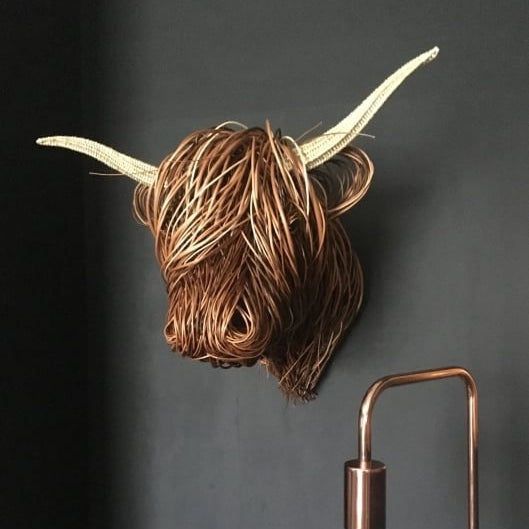 Olvoria | Cow Wall Sculpture – Bowie