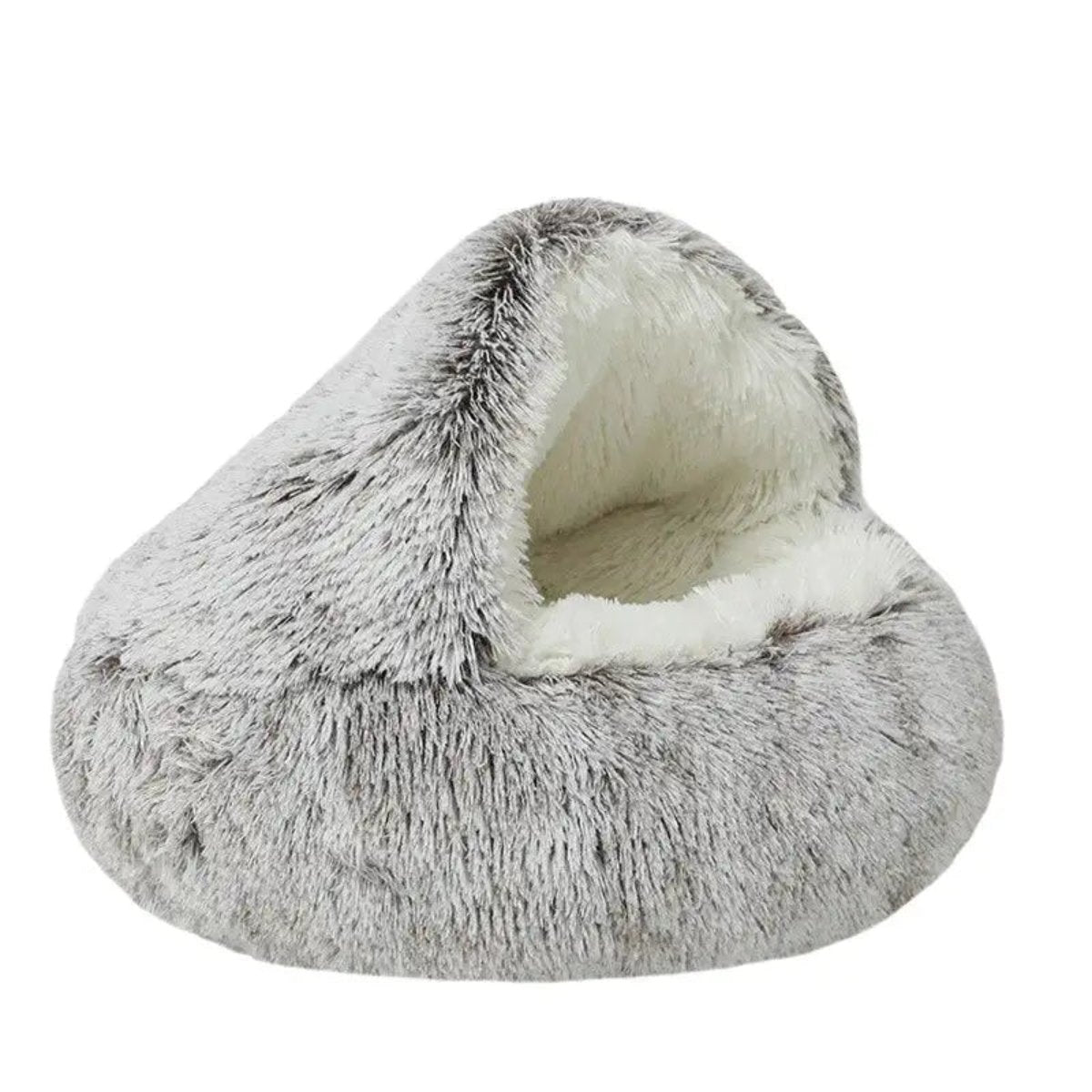 Olvoria | Cozy Cave Pet Bed | Soothing and Comfortable Dog Bed for Deep Relaxation