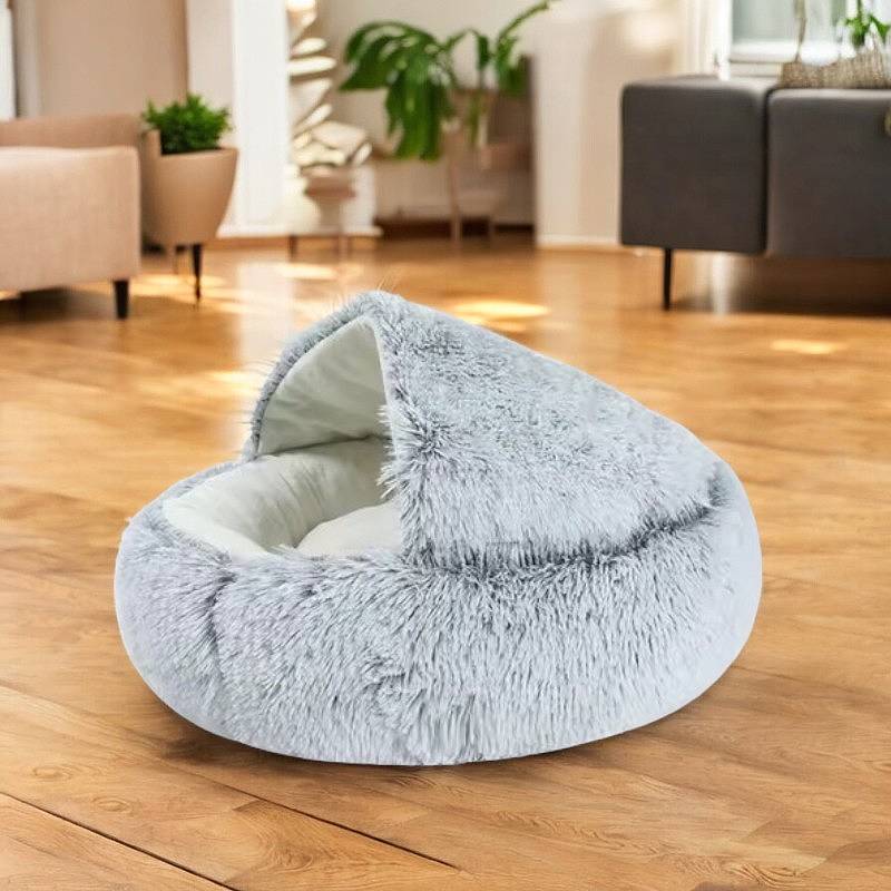Olvoria | Cozy Pet Cave Bed, Ideal for Dogs and Cats of All Sizes