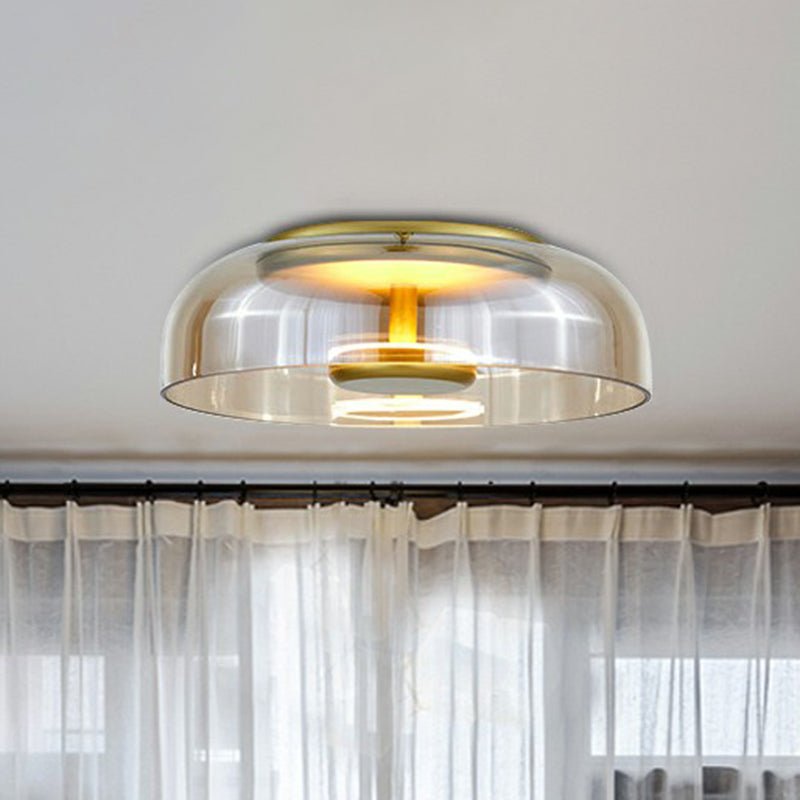 Olvoria | CrystalShine LED Ceiling Light | Modern Glass Design