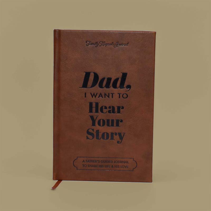 Olvoria | Dad, I Want to Hear Your Story | Heritage Edition Book | Over 250 Questions