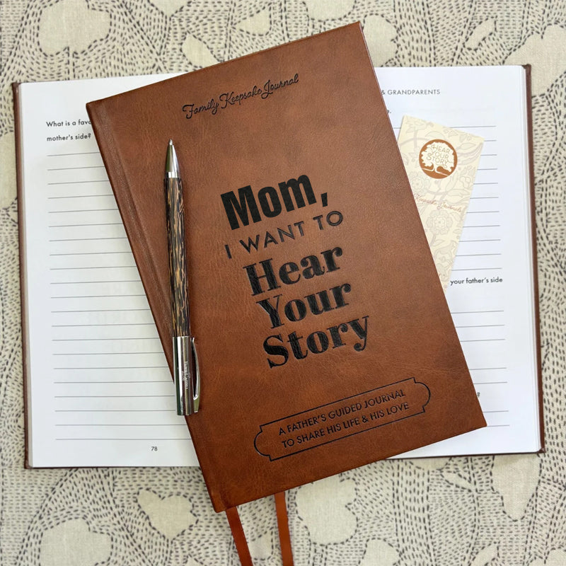Olvoria | Dad, I Want to Hear Your Story | Heritage Edition Book | Over 250 Questions