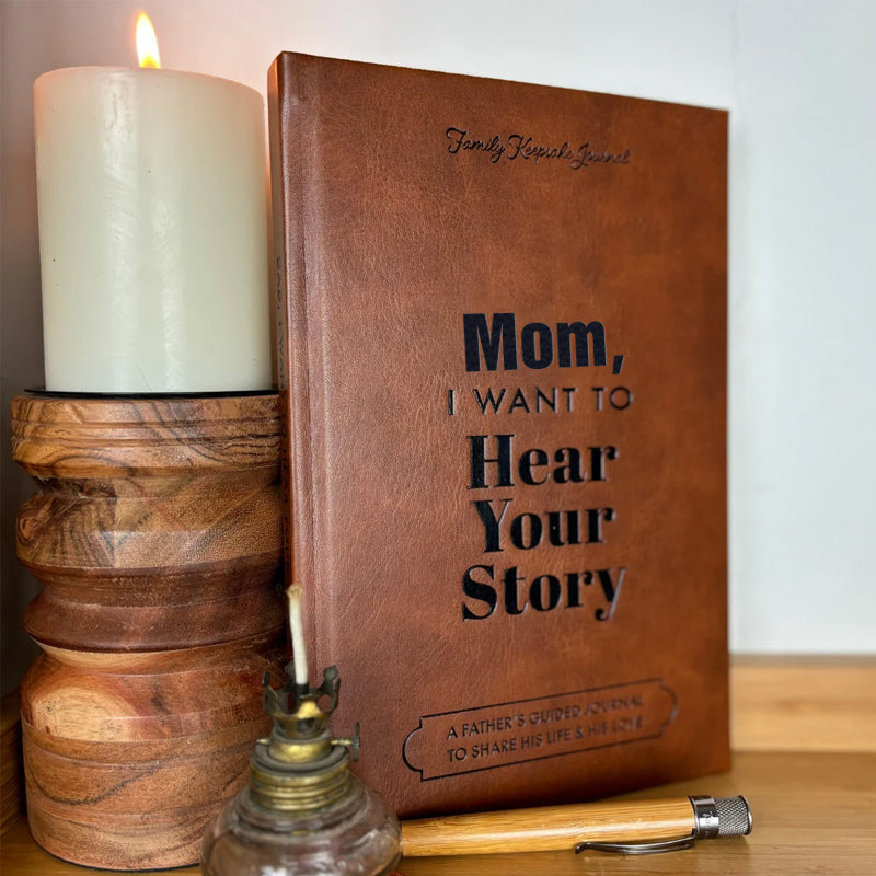 Olvoria | Dad, I Want to Hear Your Story | Heritage Edition Book | Over 250 Questions