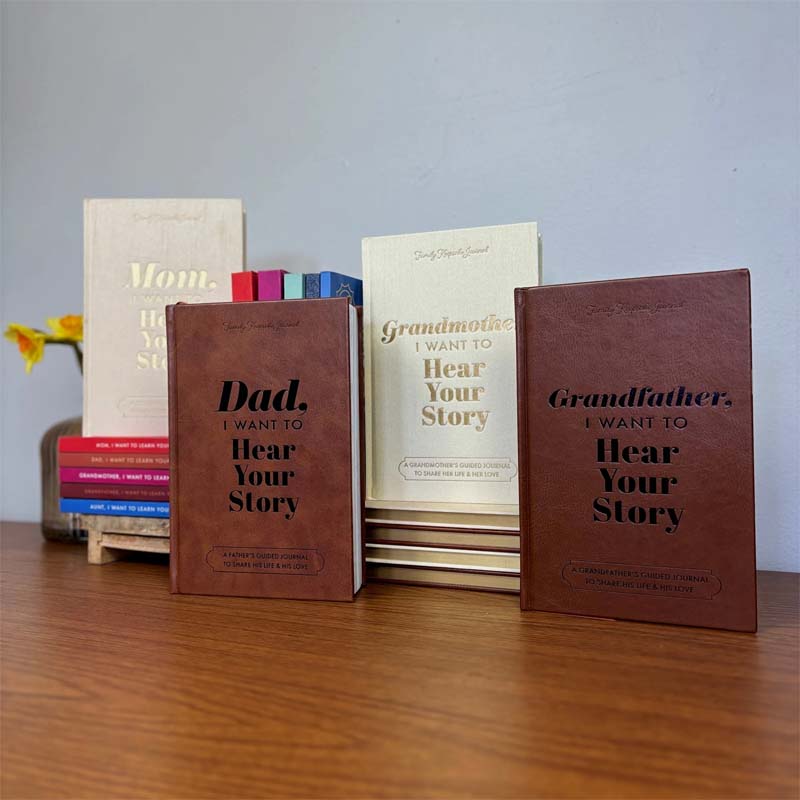 Olvoria | Dad, I Want to Hear Your Story | Heritage Edition Book | Over 250 Questions