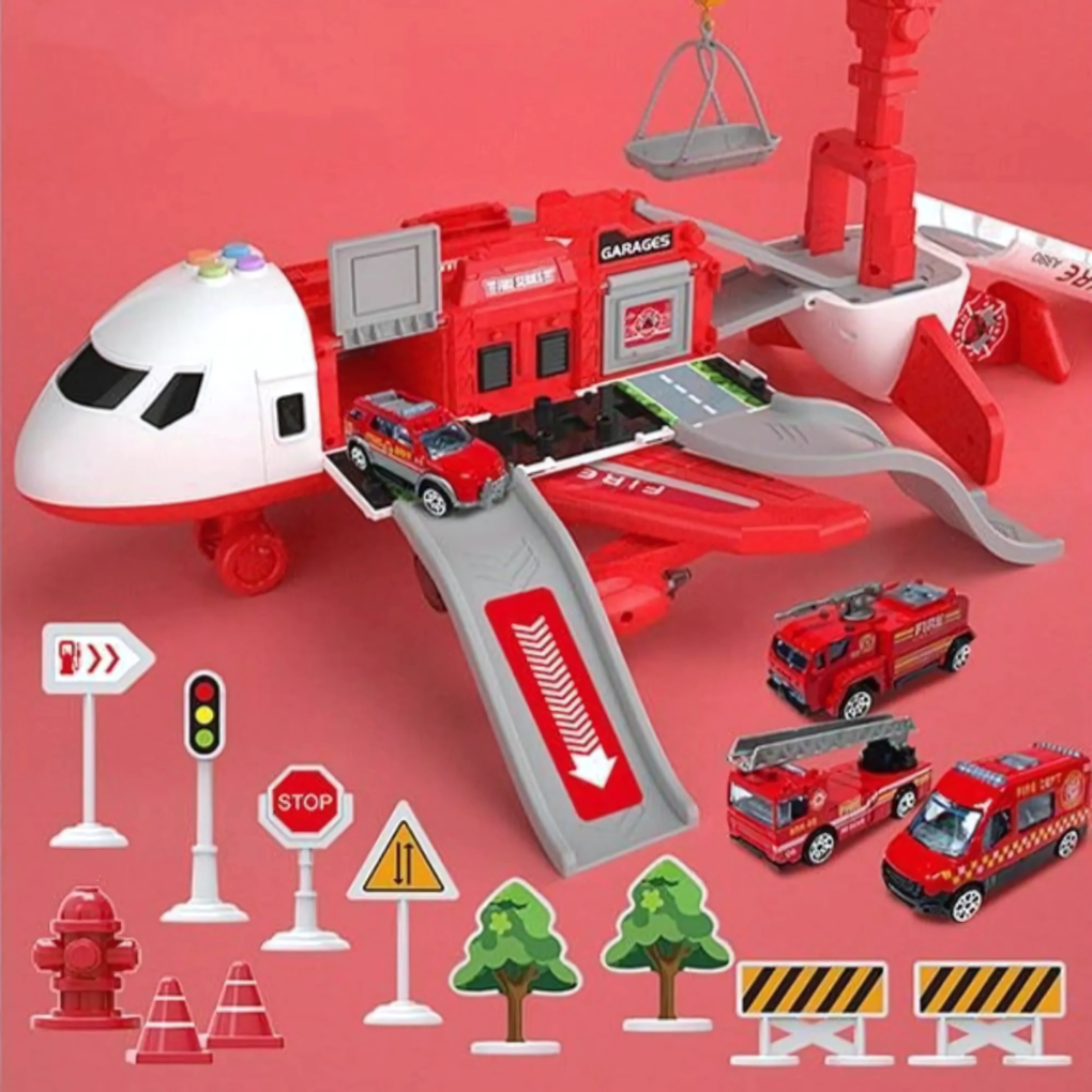 Olvoria | Deformable Plane Toy with Storage Play Mode