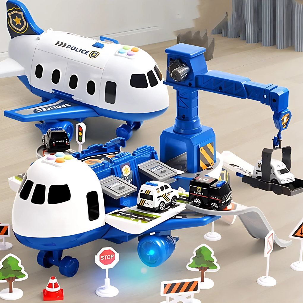Olvoria | Deformable Plane Toy with Storage Play Mode