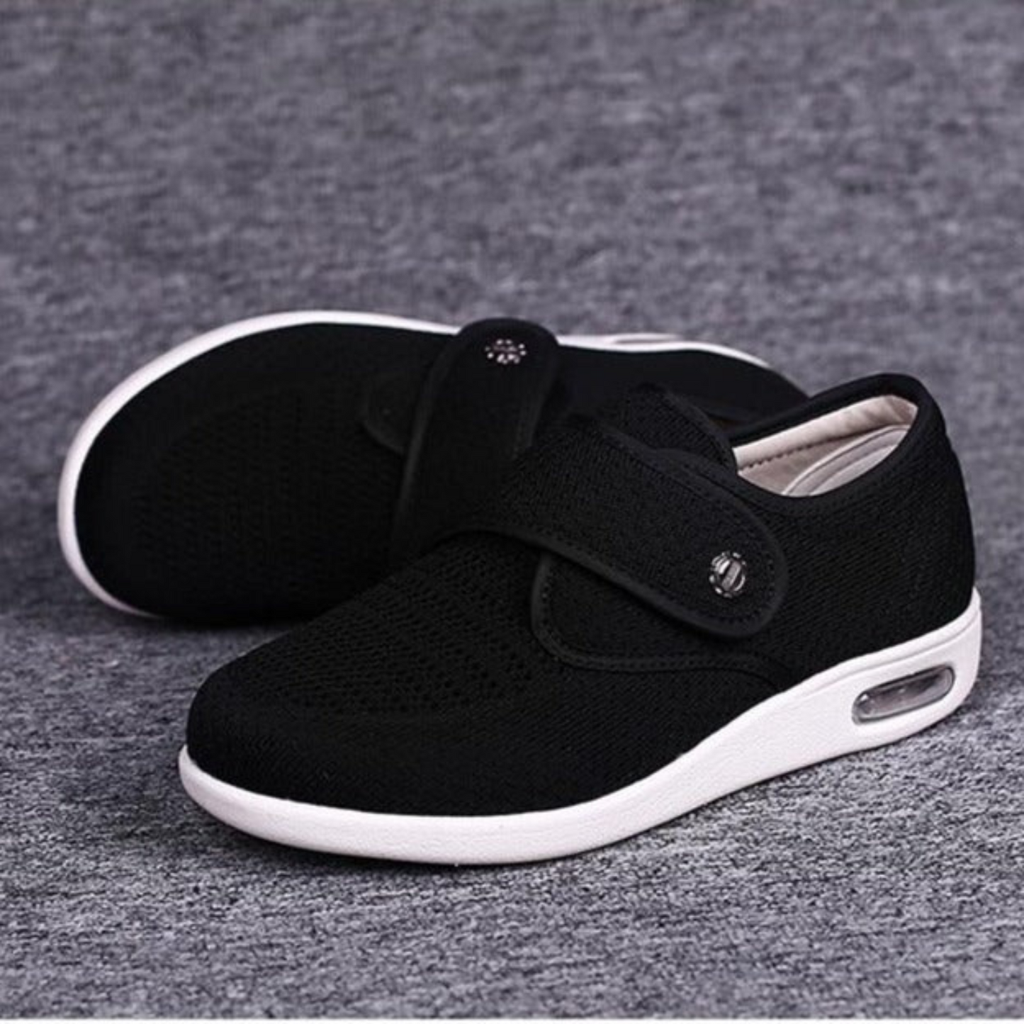 Olvoria | Diabetic Comfort Shoes with Adjustable Strap