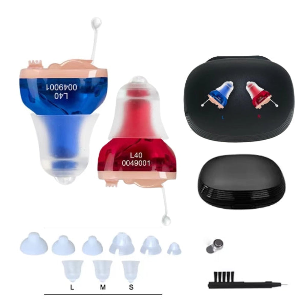 Olvoria | Digital In-Ear Hearing Aid with Rechargeable Battery