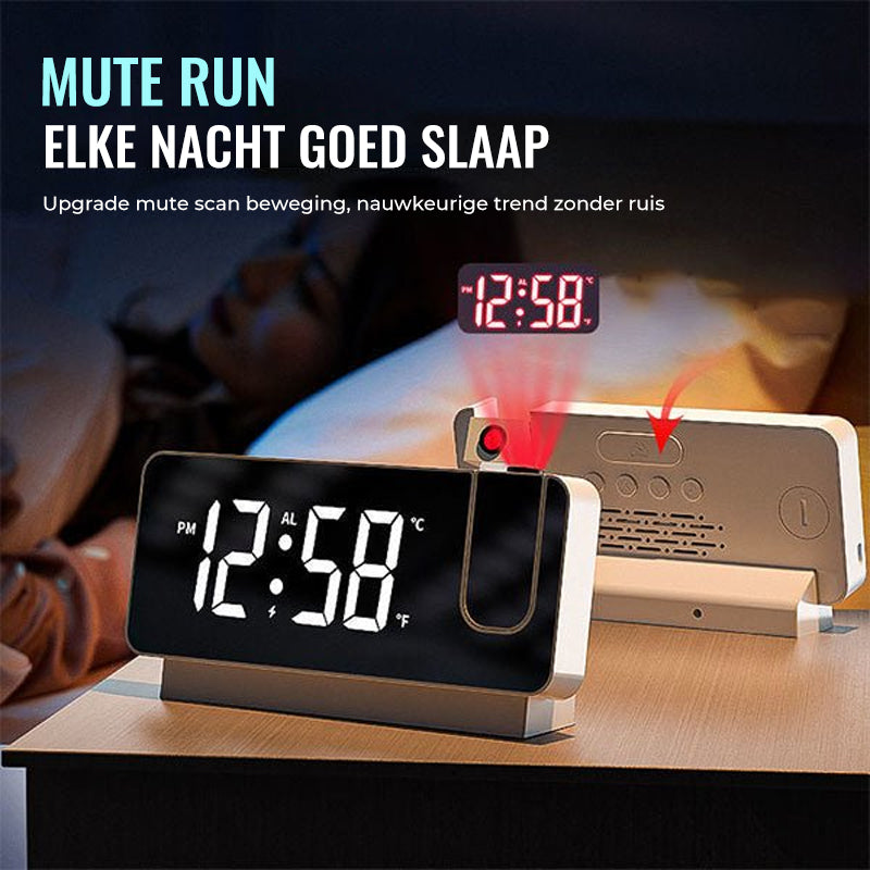 Olvoria | Digital Projection Alarm Clock