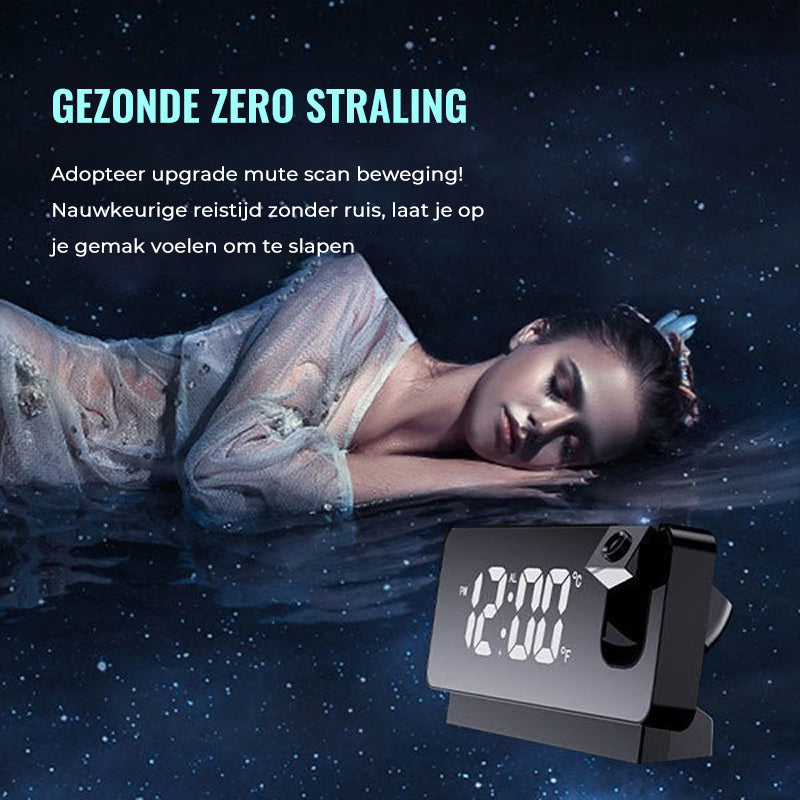 Olvoria | Digital Projection Alarm Clock