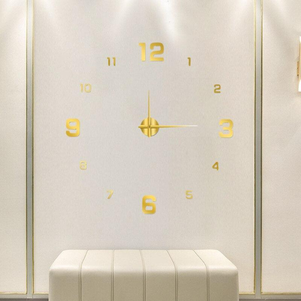 Olvoria | DIY Wall Clock with Large Numbers