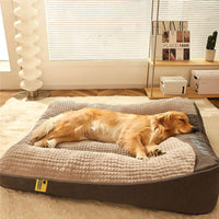 Olvoria | Panier pour chien - Coussin épais avec soutien de la colonne vertébrale